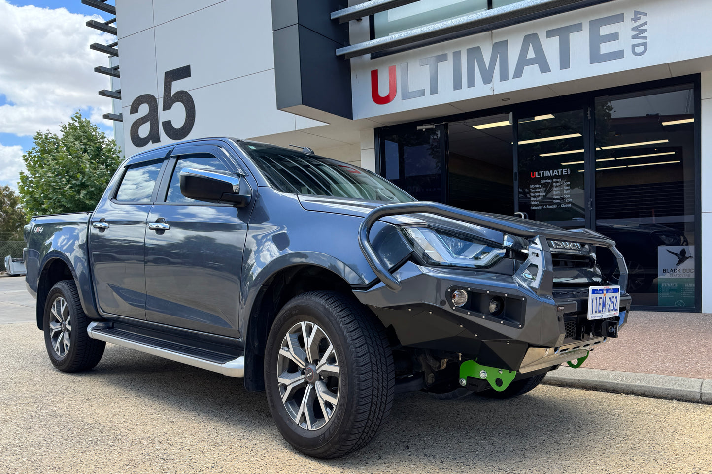 Module 1: Isuzu D-Max Bar Work & Driving Lights