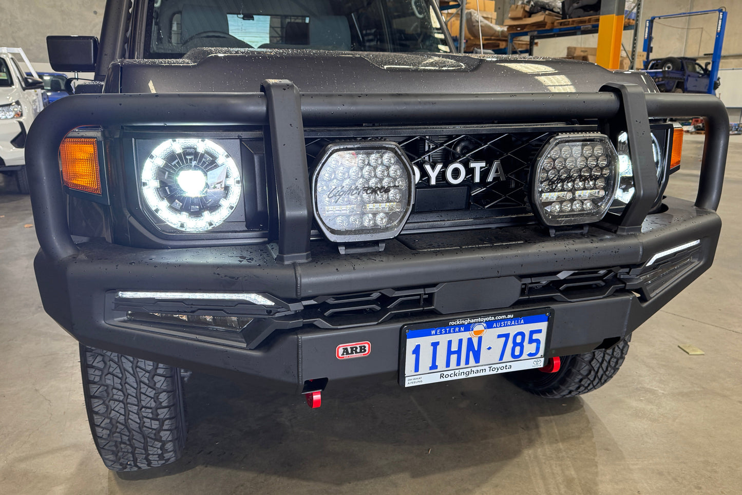 Module 1: Toyota LandCruiser 76 Series Bar Work & Driving Lights
