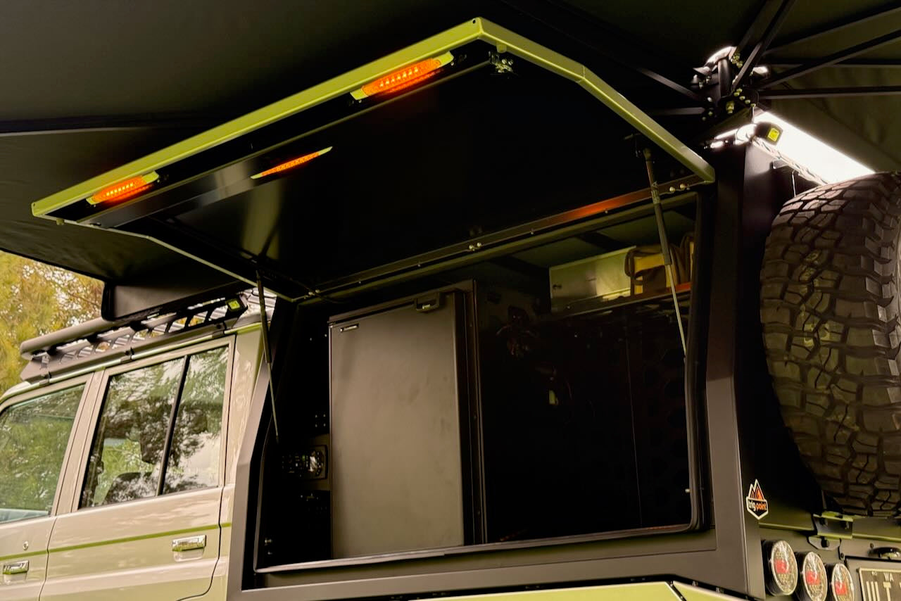 Module 3: Toyota LandCruiser 79 Series Trig Point Canopy, Storage & Electrical Systems