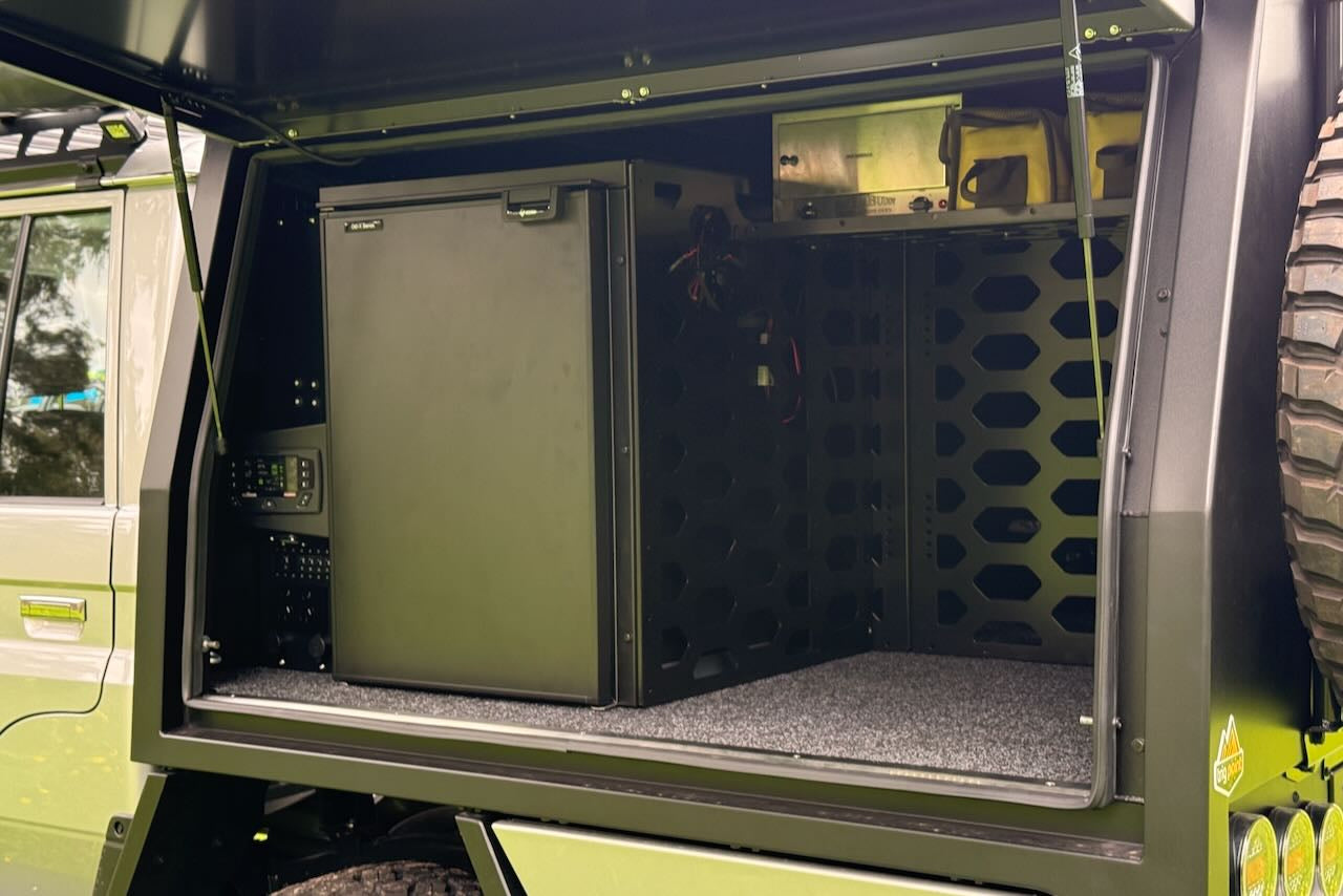 Module 3: Toyota LandCruiser 79 Series Trig Point Canopy, Storage & Electrical Systems