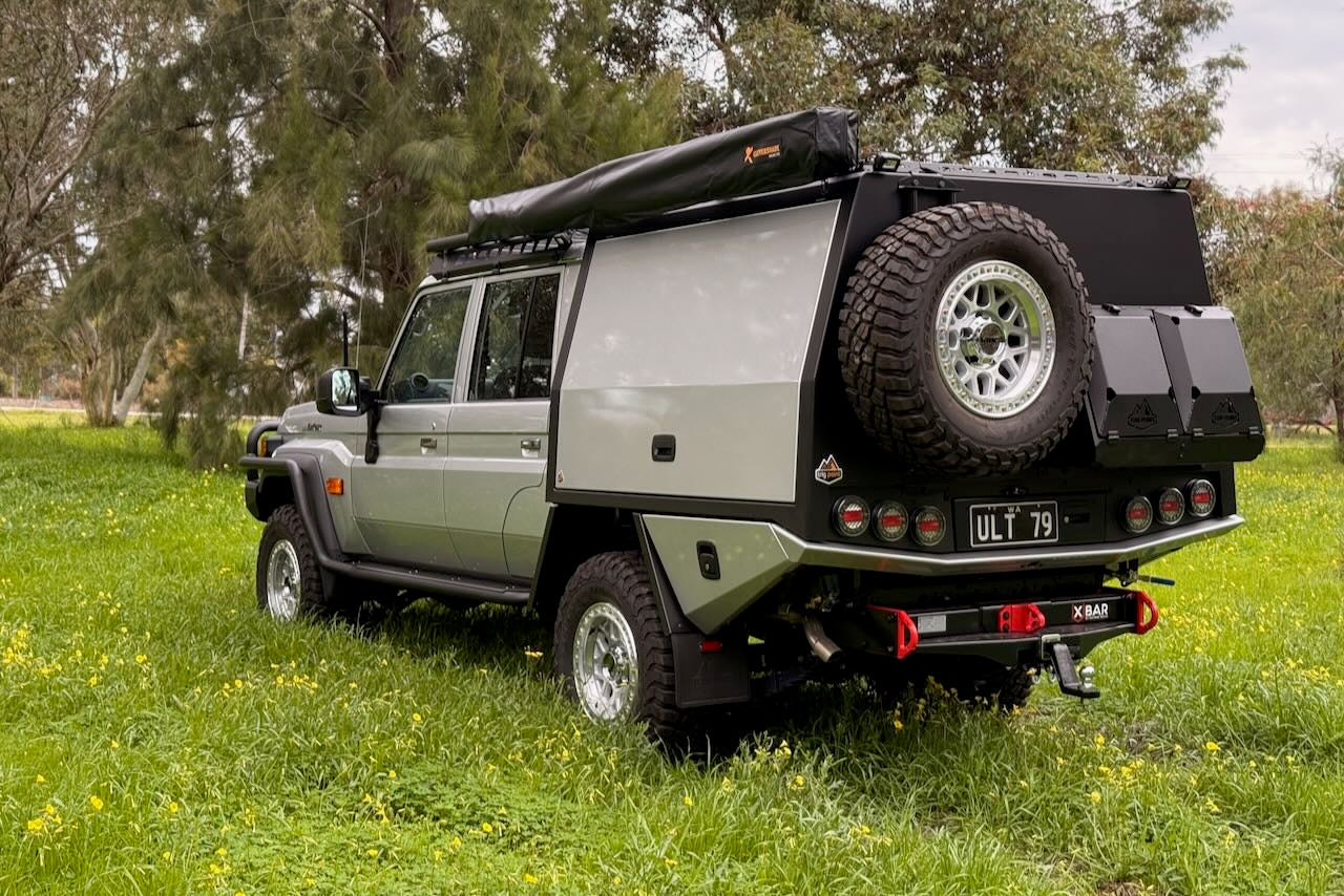 Module 3: Toyota LandCruiser 79 Series Trig Point Canopy, Storage & Electrical Systems