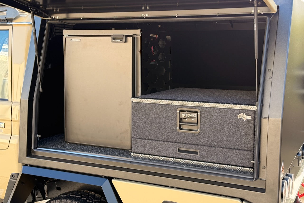 Module 3: Toyota LandCruiser 79 Series Trig Point Canopy, Storage & Electrical Systems