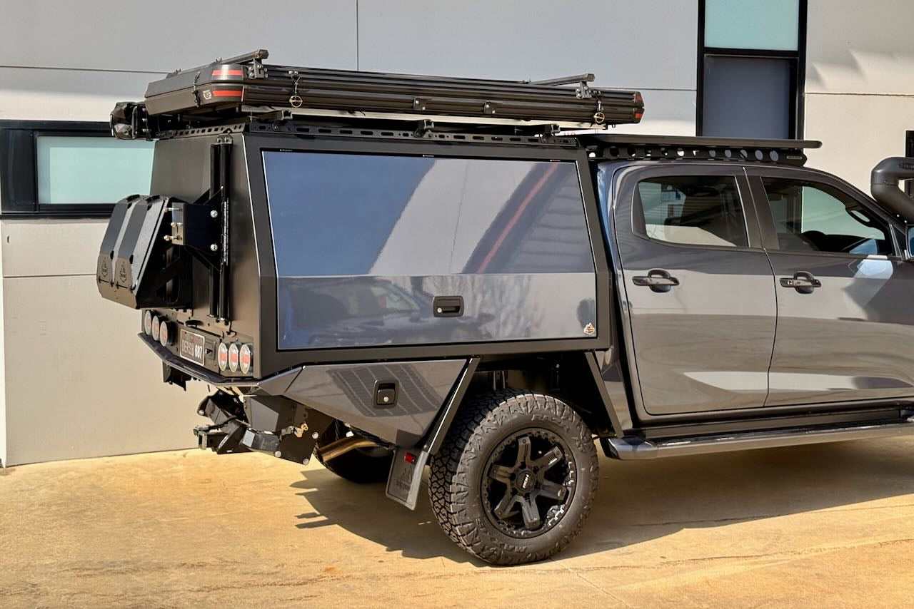 Module 3: Isuzu D-Max Trig Point Chassis Mount Canopy, Storage & Electrical