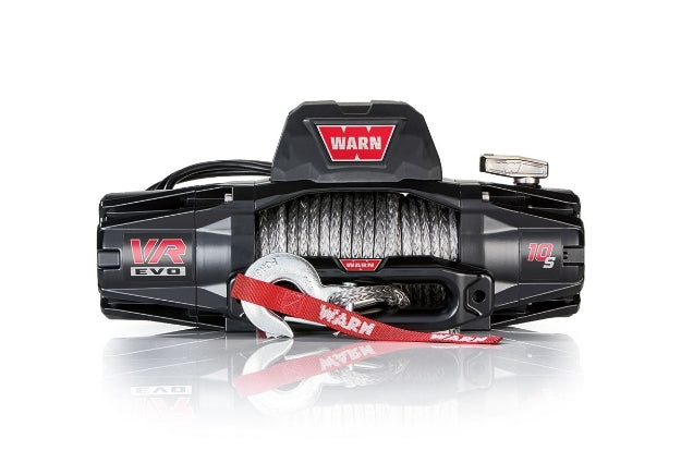 Warn VR EVO 10-S Winch + Saber Winch Shackle V2
