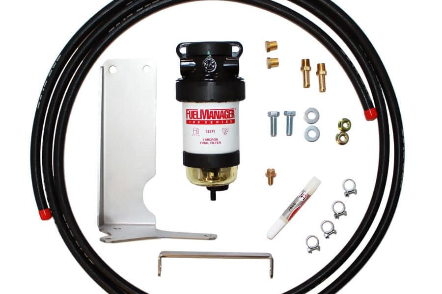 Diesel Care Secondary Fuel Filter Kit Toyota Land Cruiser 70 Series 4.5L – Dual Bracket