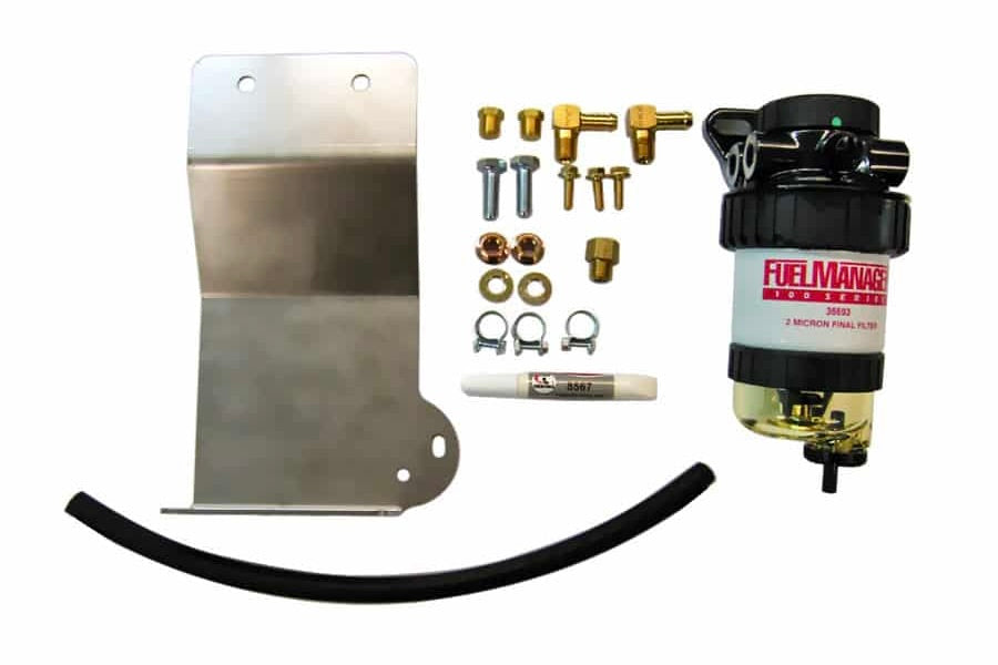 Diesel Care Secondary Fuel Filter Kit Isuzu D-max / MU-X 3.0L 130kw – Single Battery Vehicles Only
