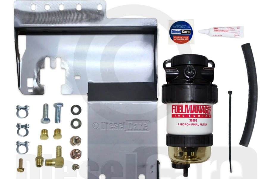 Diesel Care Secondary Fuel Filter Kit Toyota Hilux / Fortuner 2016 2.8L D4D - DCS036