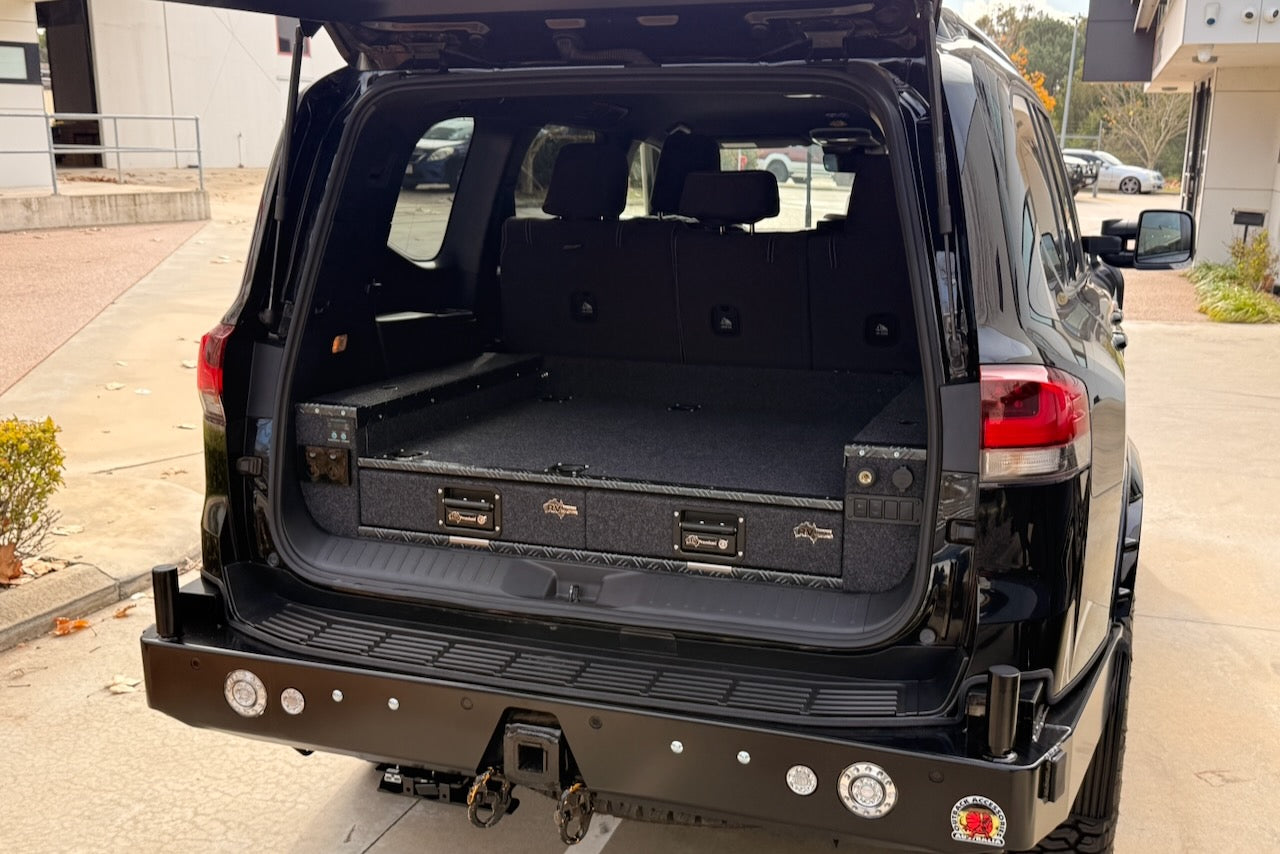 RVSS Premium Aluminium Low Rider Twin Drawer System