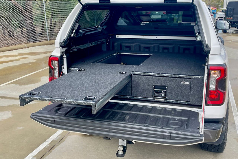 RVSS Premium Aluminium Twin Drawer System – ULTIMATE 4WD