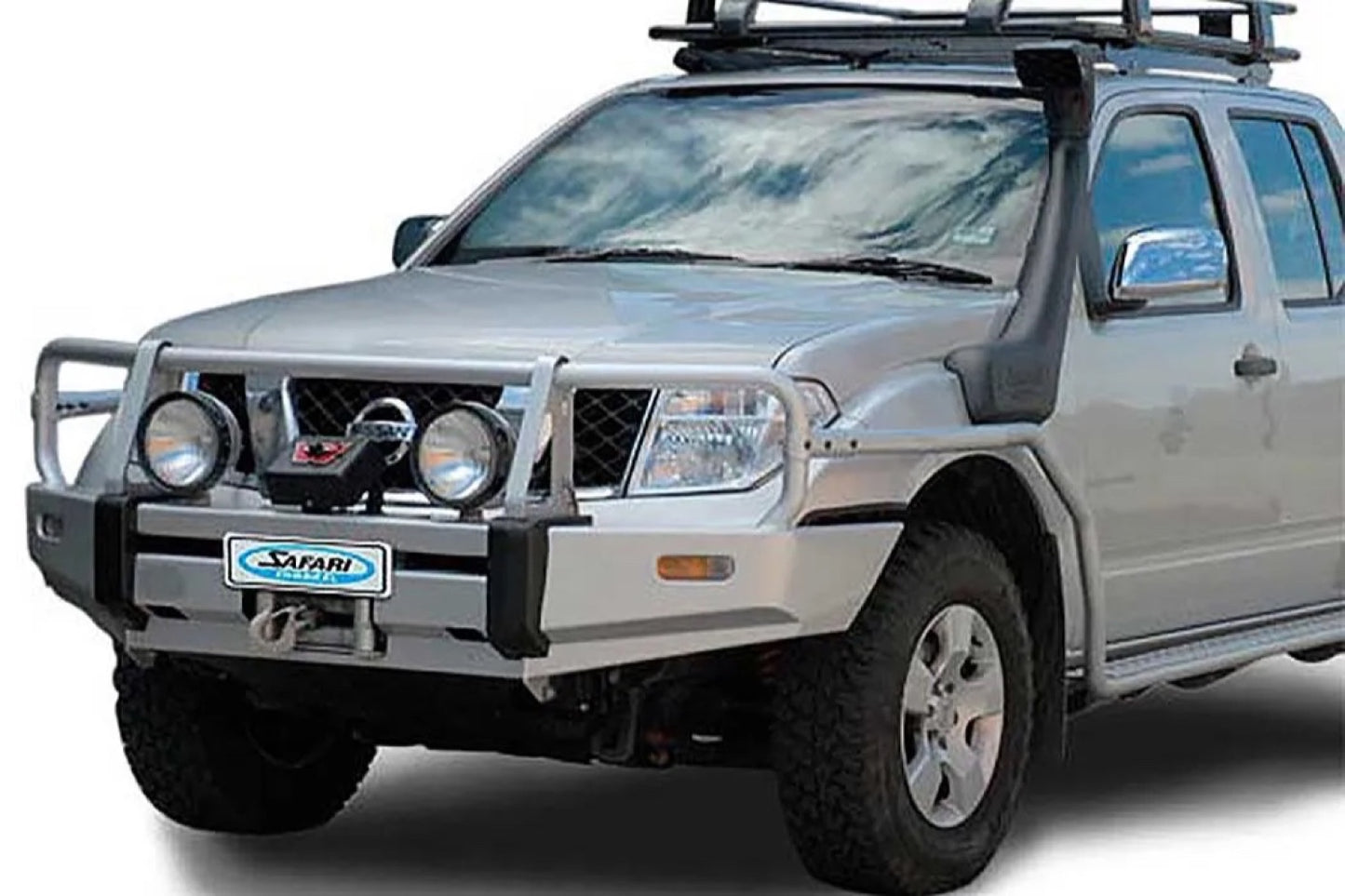 Safari V-Spec Snorkel ‚Nissan Navara D40, Thailand-built VIN MNT, 2.5L diesel (SS735HFB)