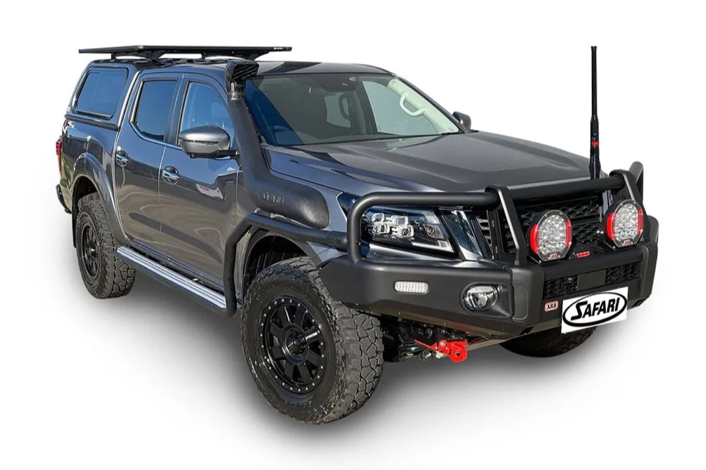 Safari V-Spec Snorkel ‚Nissan Navara D23 MY21 facelift wide-body, 2.3L twin-turbo diesel (SS742HF)