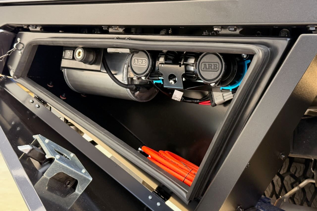 Module 3: Isuzu D-Max Trig Point Chassis Mount Canopy, Storage & Electrical