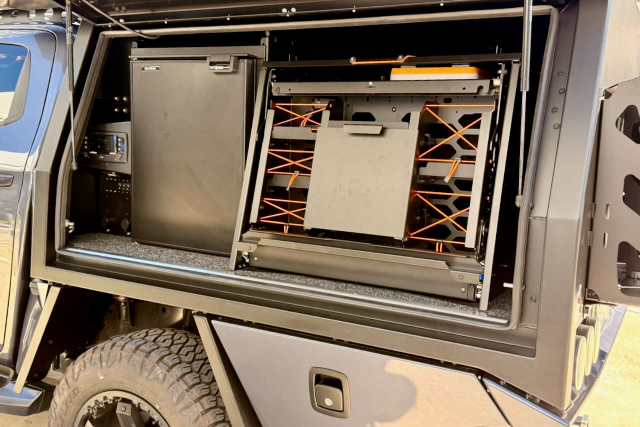 Module 3: Isuzu D-Max Trig Point Chassis Mount Canopy, Storage & Electrical