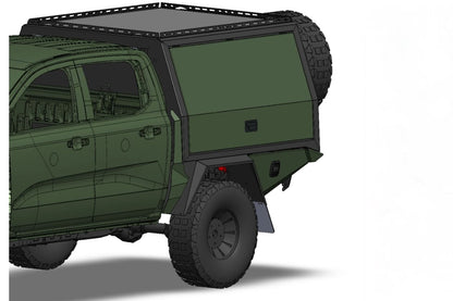 Module 3: Ford Ranger Super Duty Trig Point Chassis Mount Canopy, Storage & Electrical