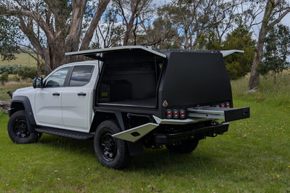 Module 3: Ford Ranger Super Duty Trig Point Chassis Mount Canopy, Storage & Electrical