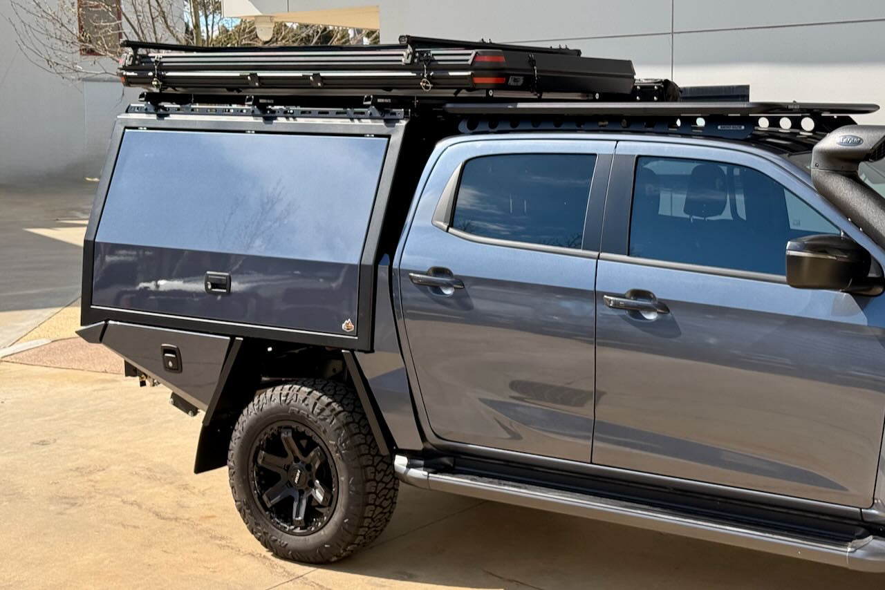 Module 3: Isuzu D-Max Trig Point Chassis Mount Canopy, Storage & Electrical