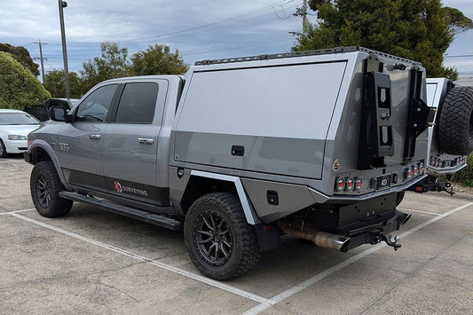 RAM 2500/3500 Trig Point Chassis Mount Canopy, Storage & Electrical