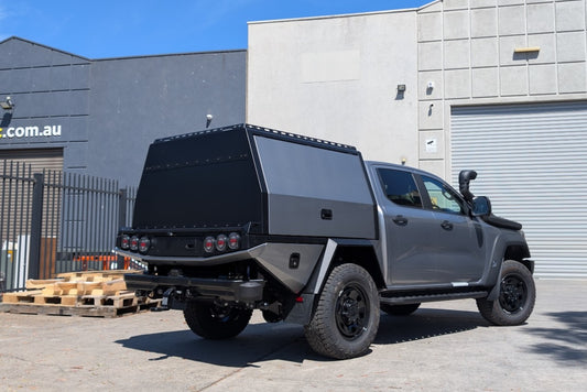 Module 3: Ford Ranger Super Duty Trig Point Tray & Canopy, Storage & Electrical Systems